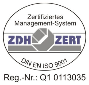 Das ISO-Siegel für das geprüfte Qualitätsmanagement