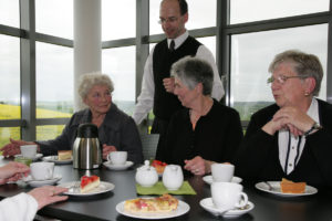 Trauercafé, in der Feierhalle