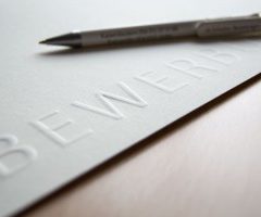 Bewerbung