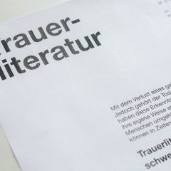 Trauerliteratur