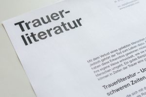 Trauerliteratur