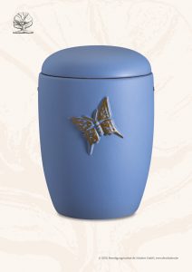 Keramik und Töpfer Urnen: Schmetterling
