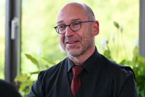 im Gespräch mit Ronald de Schutter